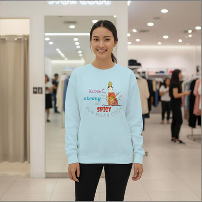 Premium Long Sleeve T-Shirt - Playful Thai Woman Graphic Tee | FunWearCode