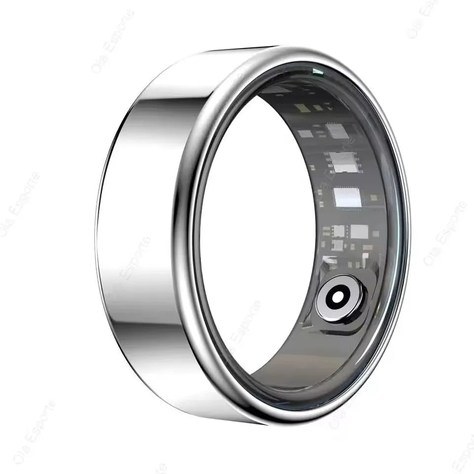 Unisex Waterproof Smart Ring - Monitoring Guard for Heart Rate Blood Pressure Sleep & Activity Tracking | FunWearCode's Selection