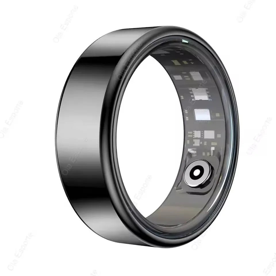 Unisex Waterproof Smart Ring - Monitoring Guard for Heart Rate Blood Pressure Sleep & Activity Tracking | FunWearCode's Selection