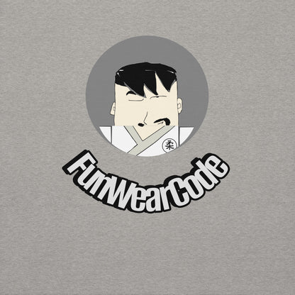 Judo Cartoon Graphic Hoodie – Fun Martial Arts | FunWearCode