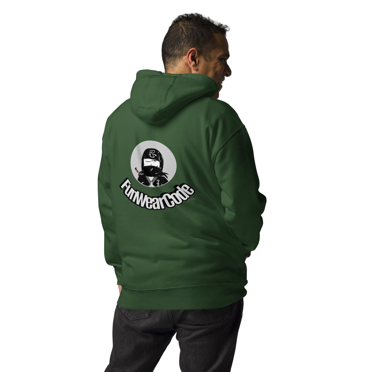 Premium Pullover Hoodie – Unique Whimsical Ninja Graphic Design | FunWearCode