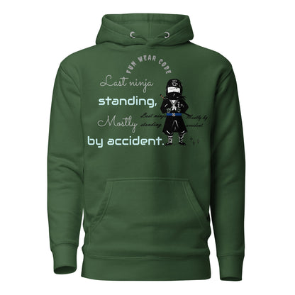 Premium Pullover Hoodie – Unique Whimsical Ninja Graphic Design | FunWearCode
