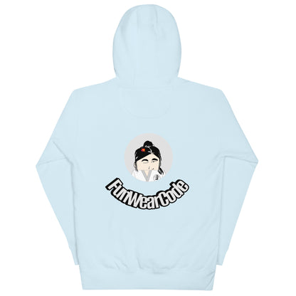 Judo Lady Graphic Cartoon Hoodie – Fun Martial Arts Sweatshirt | FunWearCode