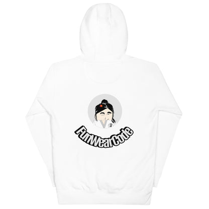 Judo Lady Graphic Cartoon Hoodie – Fun Martial Arts Sweatshirt | FunWearCode