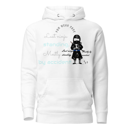 Premium Pullover Hoodie – Unique Whimsical Ninja Graphic Design | FunWearCode