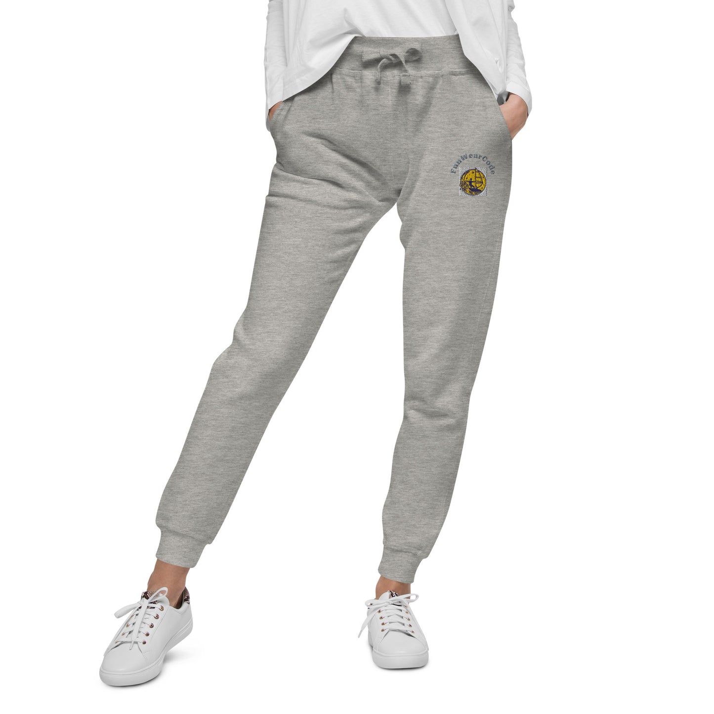 Unisex fleece sweatpants | Cozy Casual Streetwear pants | FunWearCode
