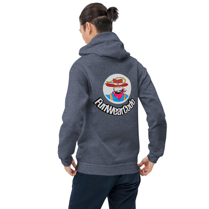 Unisex Cowboy Graphic Hoodie – Vintage Western Style Design | FunWearCode