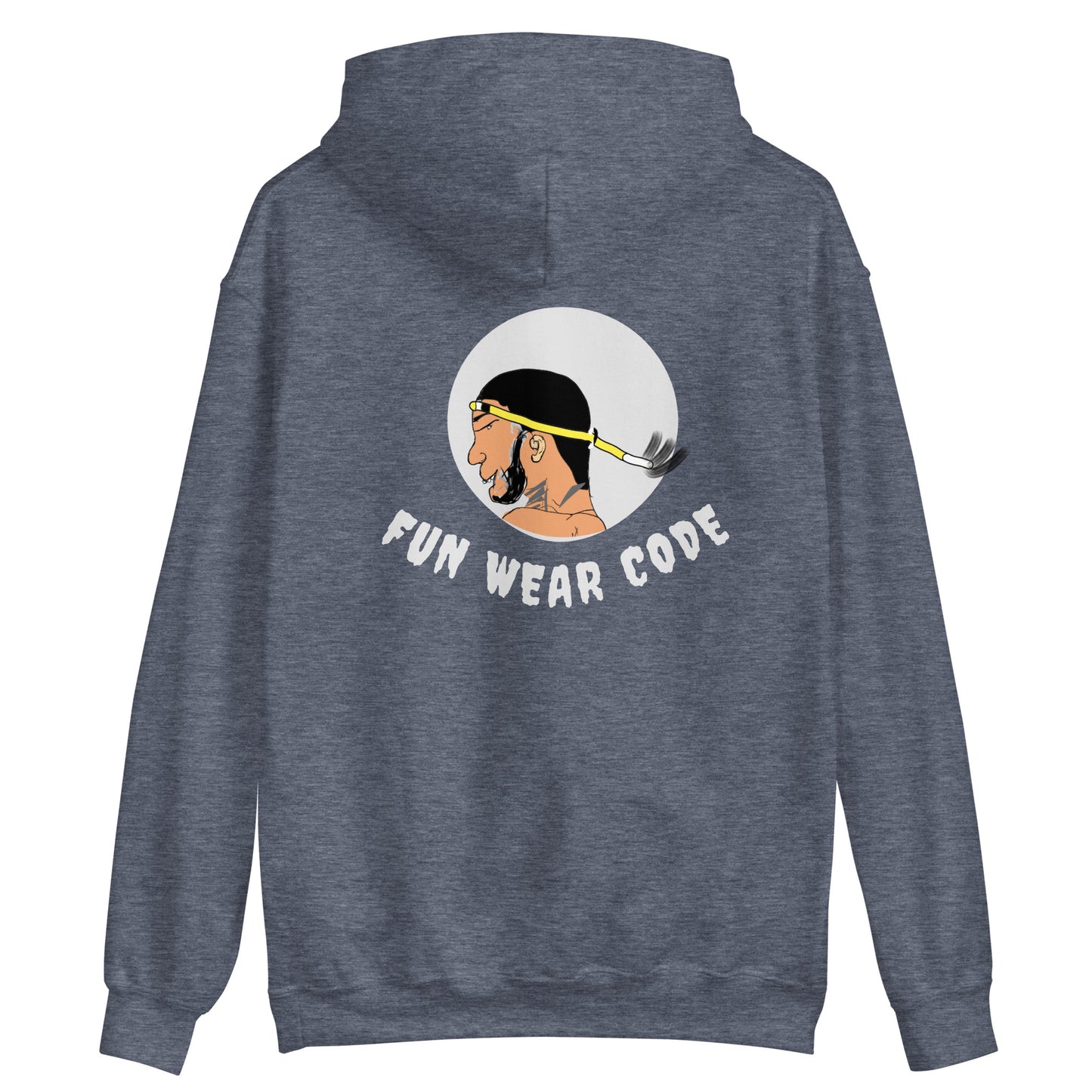 Premium Pullover Hoodie - Bold Playful Thai Iconic Design | FunWearCode