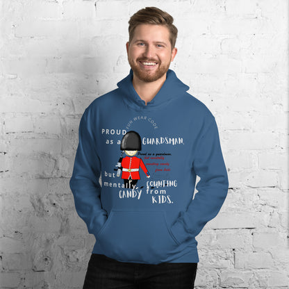 Unisex Cozy Hoodie – Fun Royal Guardsman Graphic Design | FunWearCode