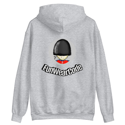 Unisex Cozy Hoodie – Fun Royal Guardsman Graphic Design | FunWearCode