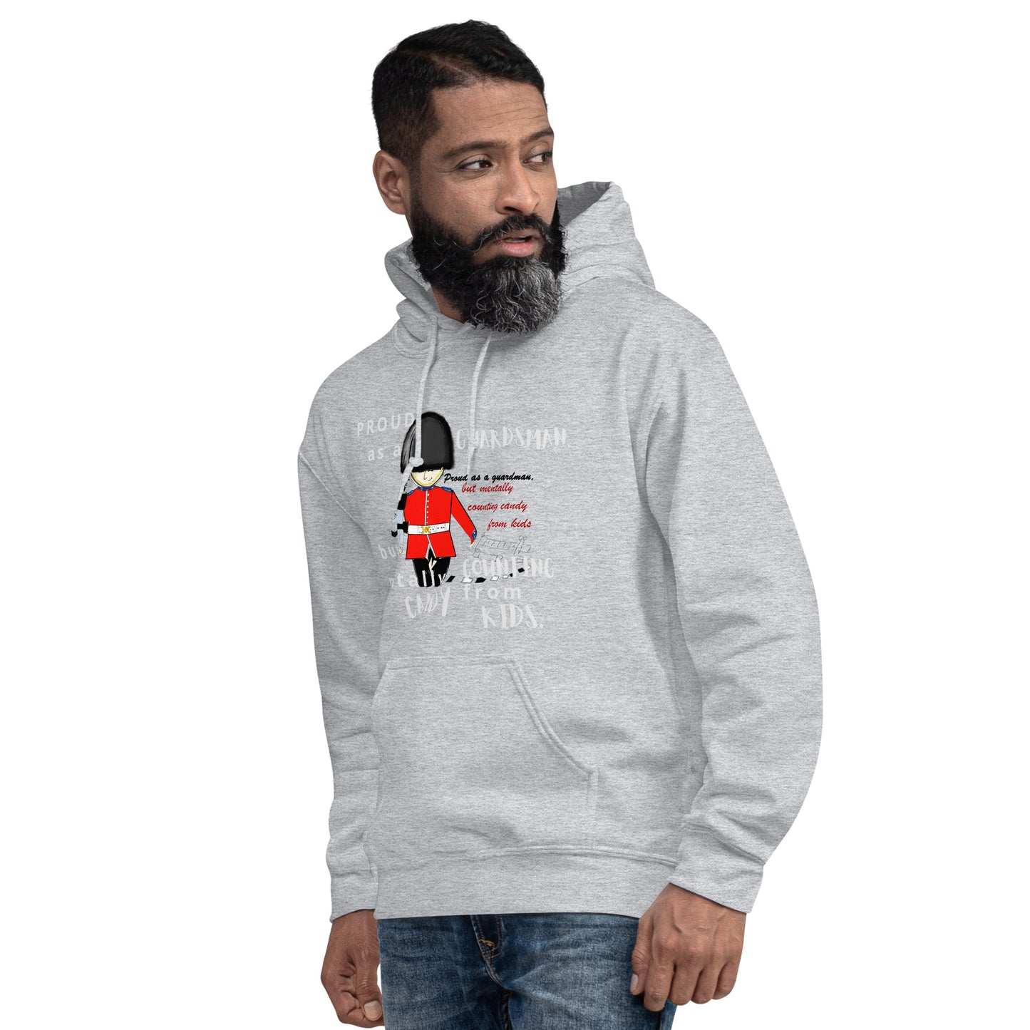 Unisex Cozy Hoodie – Fun Royal Guardsman Graphic Design | FunWearCode