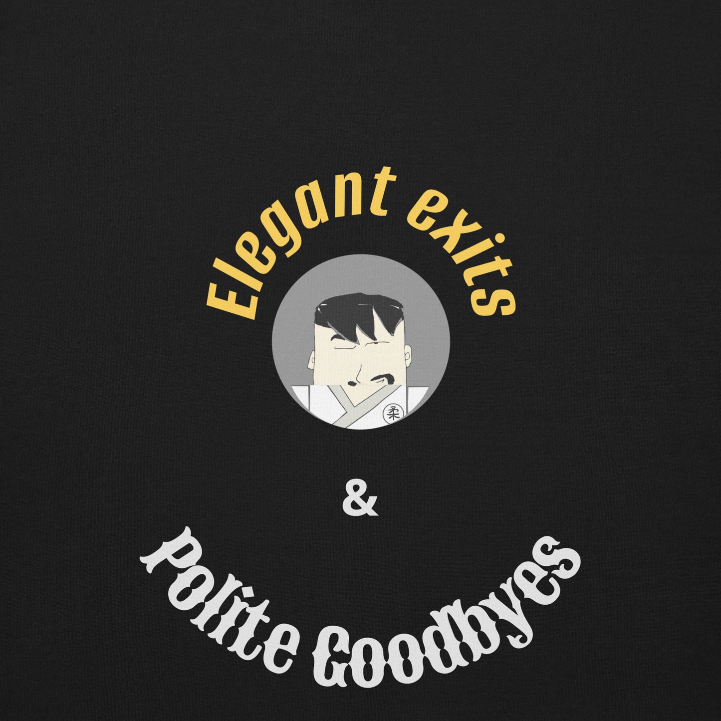 Judo Theme Long Sleeve Tee – Fun Martial Arts Shirt | FunWearCode