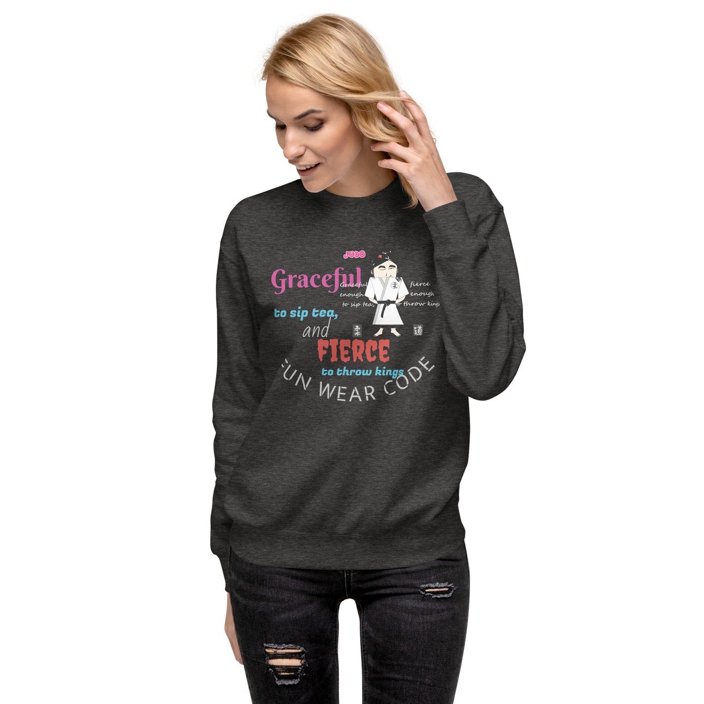 Karate Lady Long Sleeve Tee – Stylish Martial Arts Inspired Shirt | FunWearCode