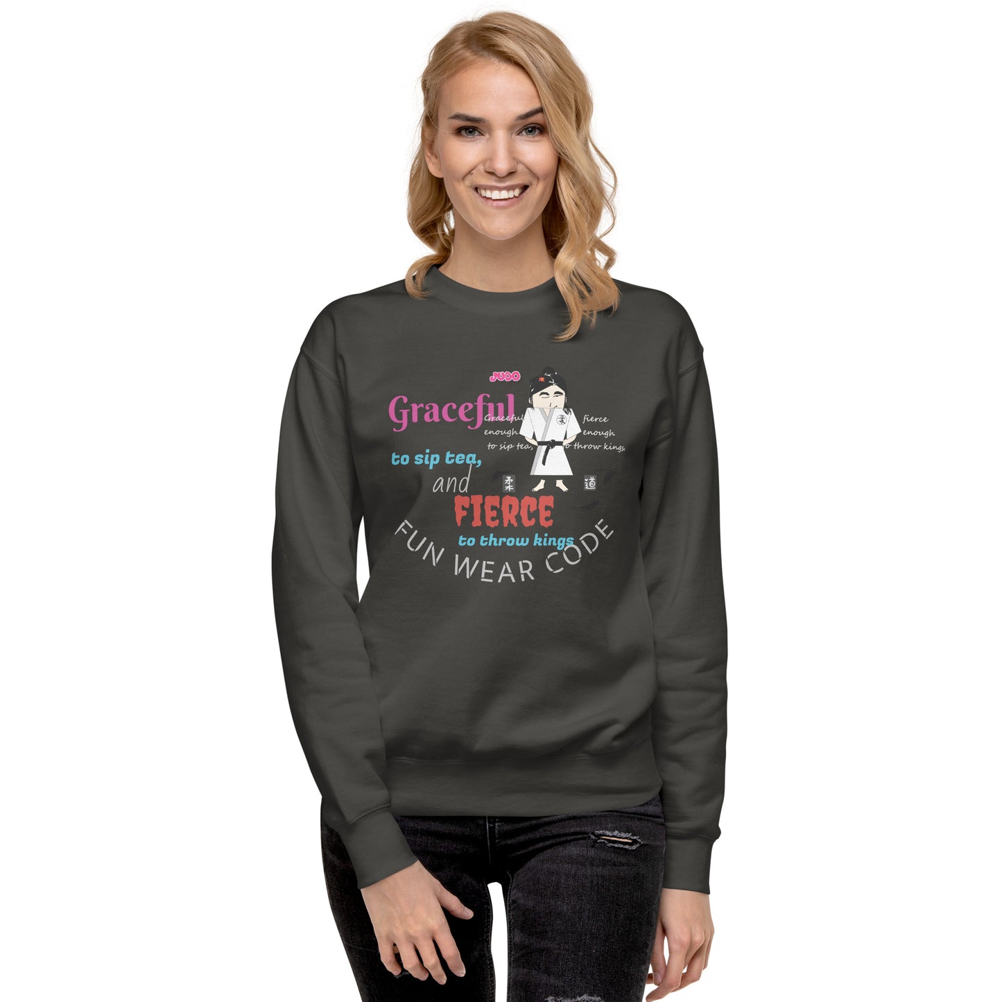 Karate Lady Long Sleeve Tee – Stylish Martial Arts Inspired Shirt | FunWearCode