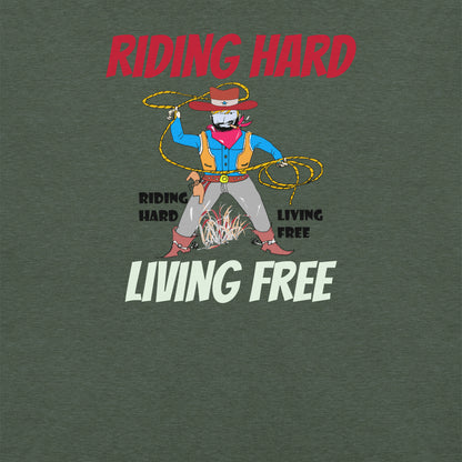 Cowboy Graphic Tee – Vintage Western Style T-Shirt | FunWearCode