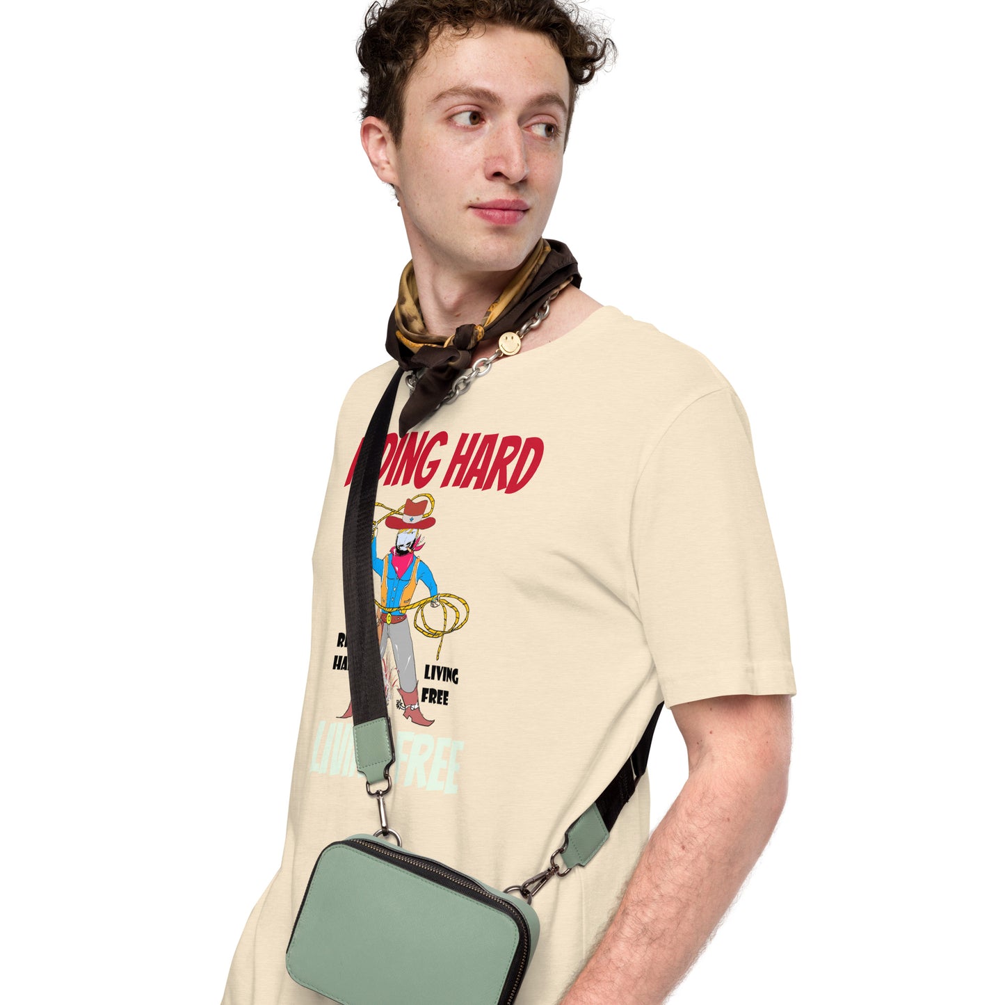 Cowboy Graphic Tee – Vintage Western Style T-Shirt | FunWearCode