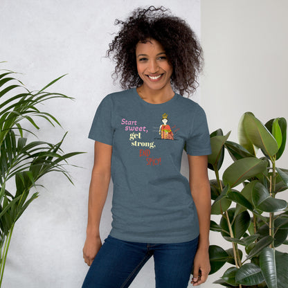 Fun Softstyle T-Shirt - Playful Thai Lady Graphic Tee | FunWearCode