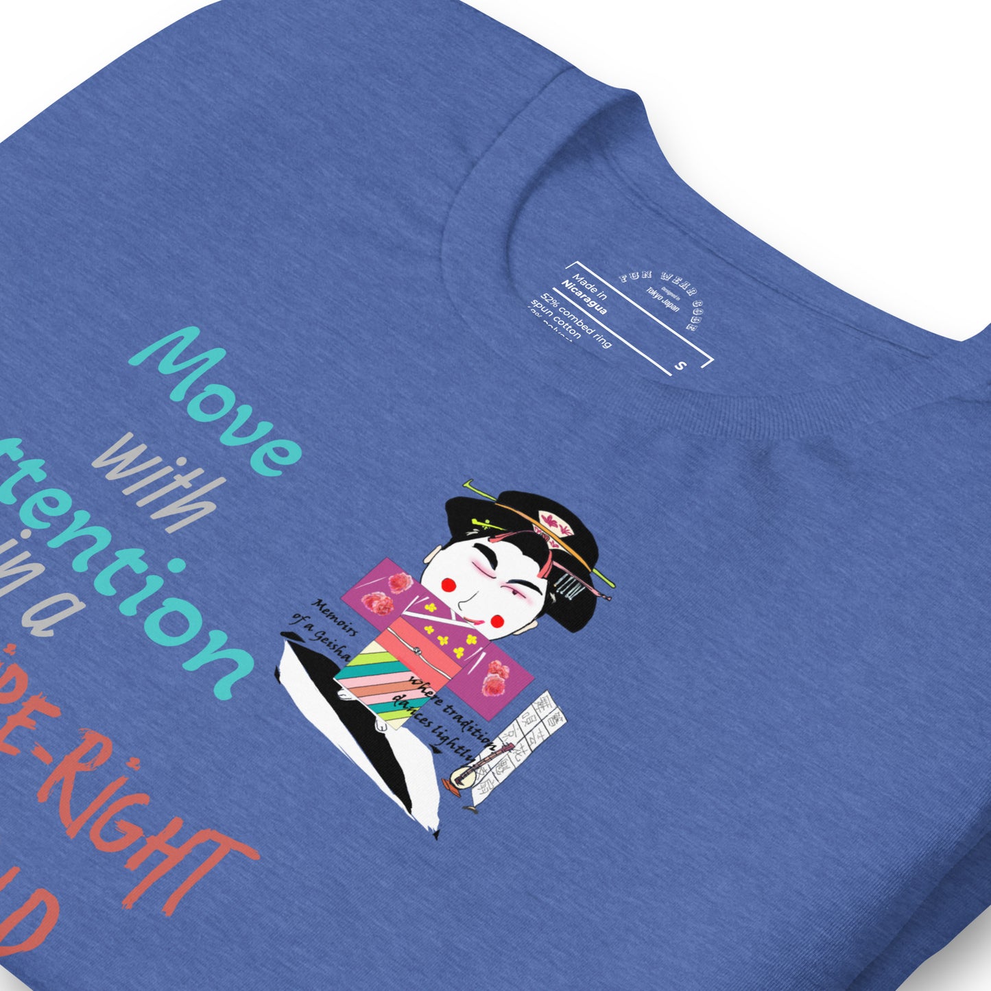 Unisex Fun Geisha T-Shirt - Vintage Japanese Iconic Tee | FunWearCode