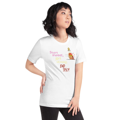 Fun Softstyle T-Shirt - Playful Thai Lady Graphic Tee | FunWearCode