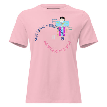 Women’s Relaxed Yukata T-Shirt – Soft Slender Japanese Style Tee | FunWearCode